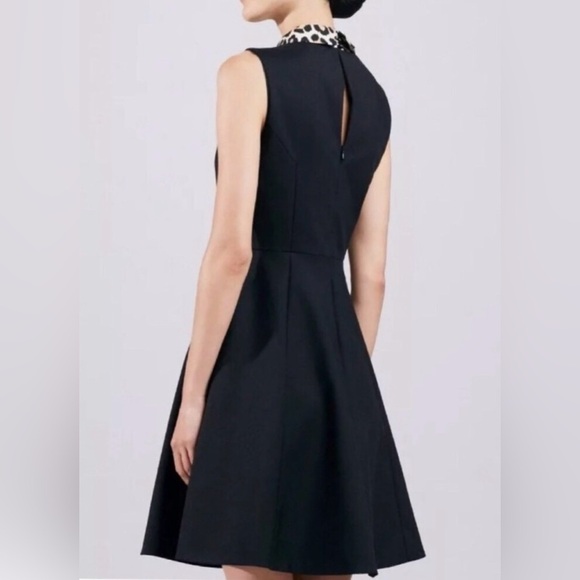 Kate spade Rissa fit & flare sleeveless dress whit leopard collar print - Picture 6 of 13